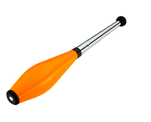 Diabolo Freizeitsport - Pirouette Training Jonglierkeule Orange 001