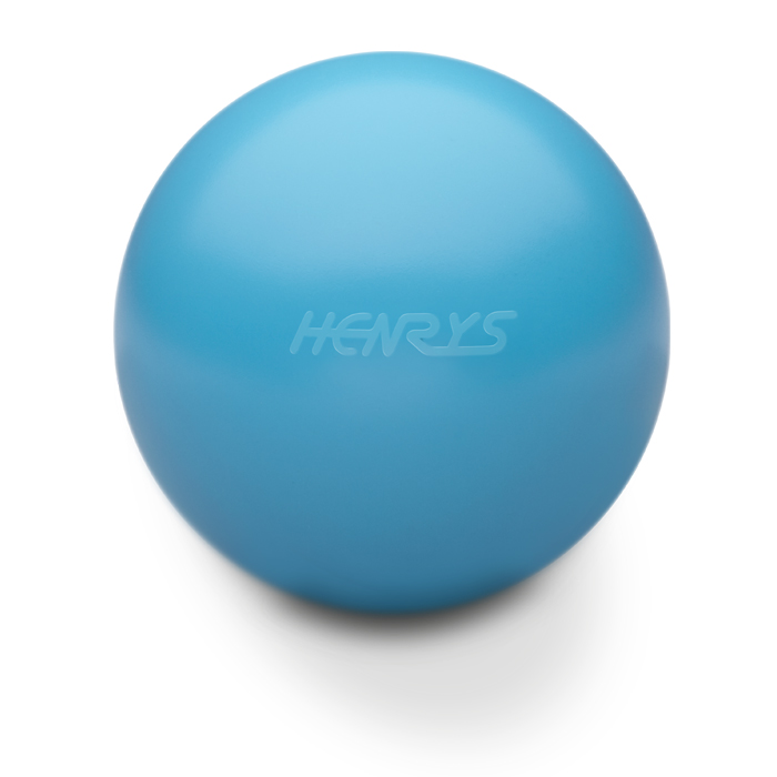 Diabolo Freizeitsport - Hix Russian Ball Jonglierball Blau 67mm 001