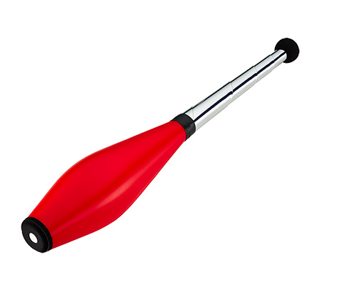 Diabolo Freizeitsport - Pirouette Training Jonglierkeule Rot 001 Diabolo Freizeitsport - Pirouette Training Jonglierkeule Rot 001