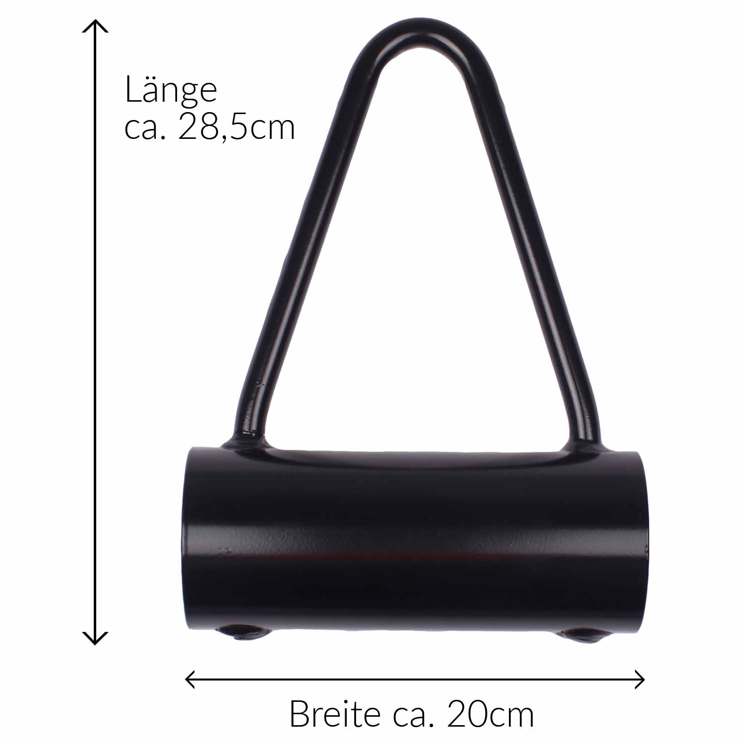 Diabolo Freizeitsport - Vertikaltuch Triangel Aufhängung Schwarz mit Laenge und Breite