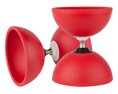 Diabolo Freizeitsport - Circus Free Diabolo Rot 001