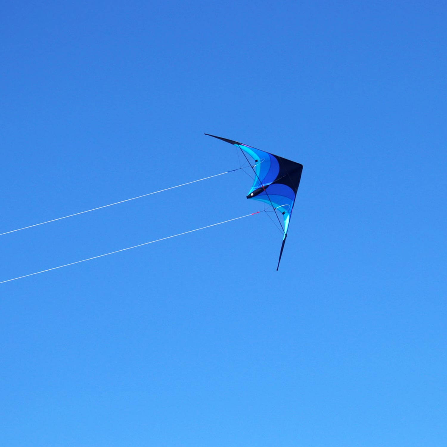 Wolkenstürmer - Lenkdrachen Flip Blau Strand 001 Wolkenstürmer - Lenkdrachen Flip Blau Strand 001
