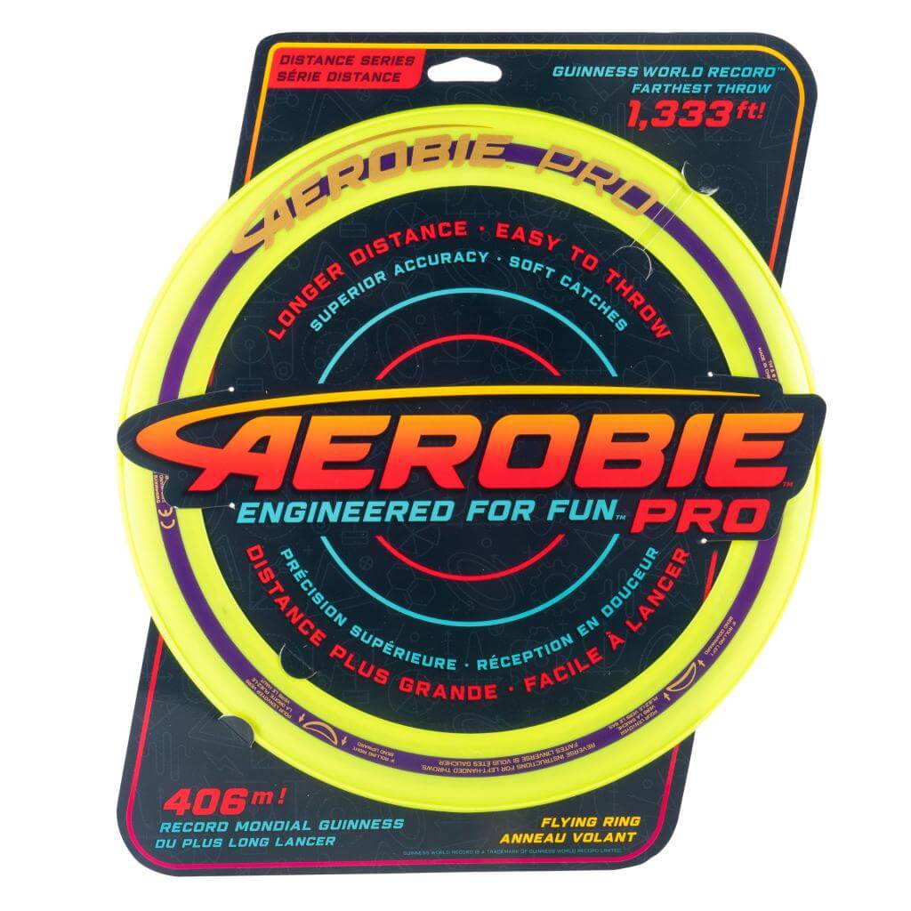 Aerobie - Gelber Pro Ring in Verpackung Aerobie - Gelber Pro Ring in Verpackung