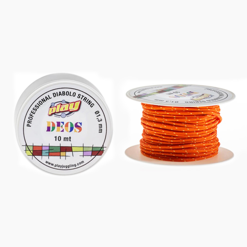 Diabolo Freizeitsport - Play Diabolo Schnur Deo Orange 001