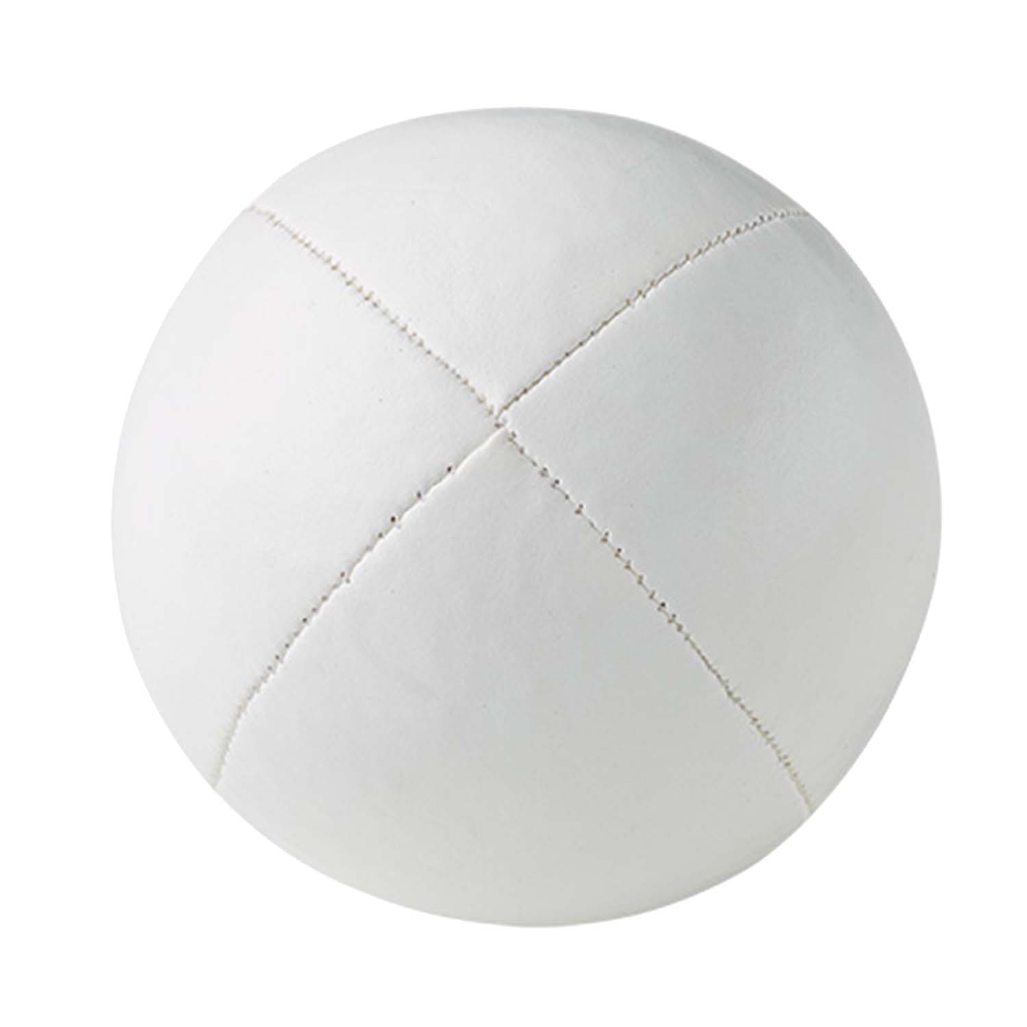 Henrys - Beanbags Jonglierbälle Glattleder 67mm Einfarbig Weiß 001 Henrys - Beanbags Jonglierbälle Glattleder 67mm Einfarbig Weiß 001