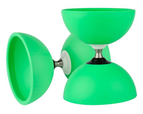 Diabolo Freizeitsport - Circus Free Diabolo Grün 001