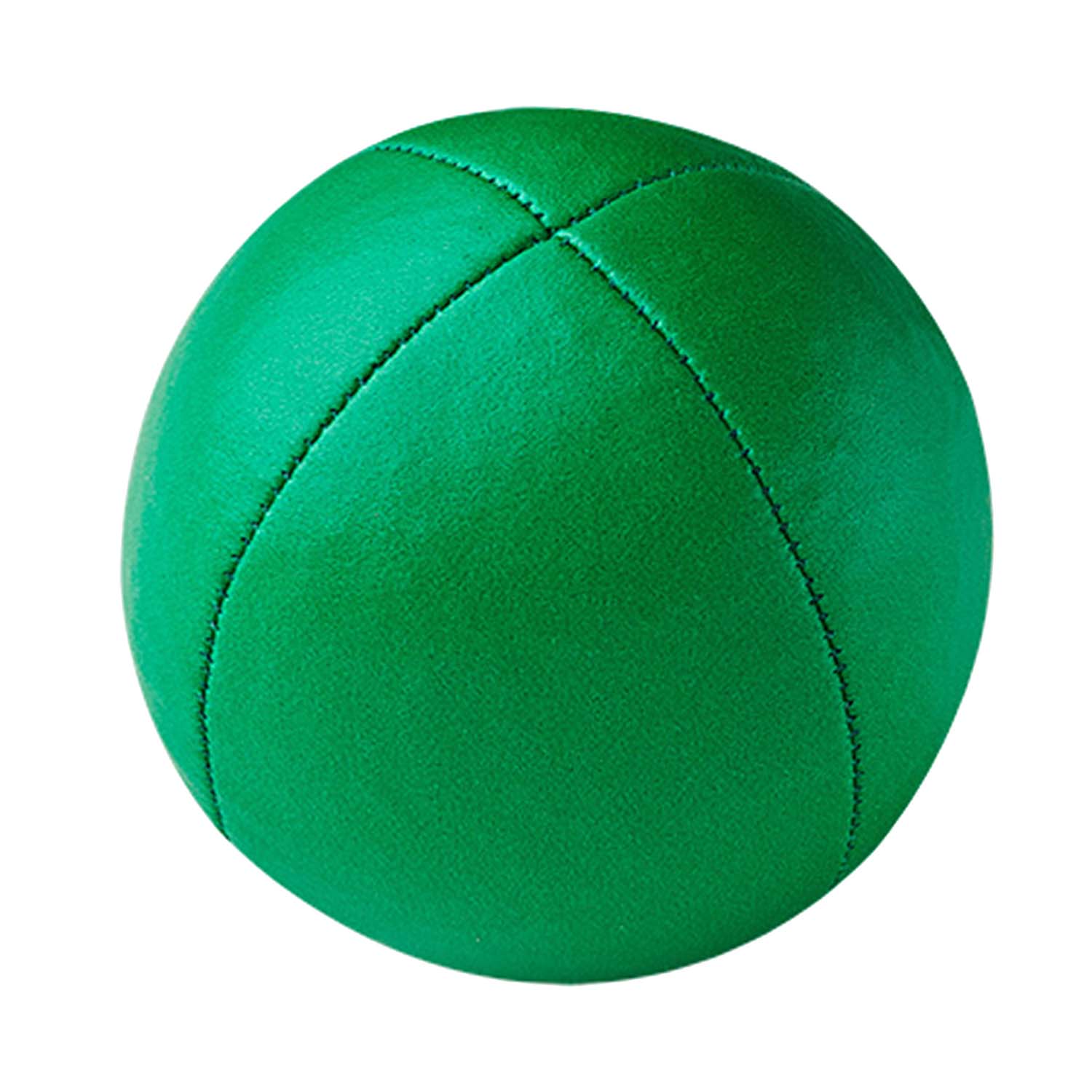 Henrys - Beanbags Jonglierbälle Glattleder 67mm Einfarbig Grün 001
