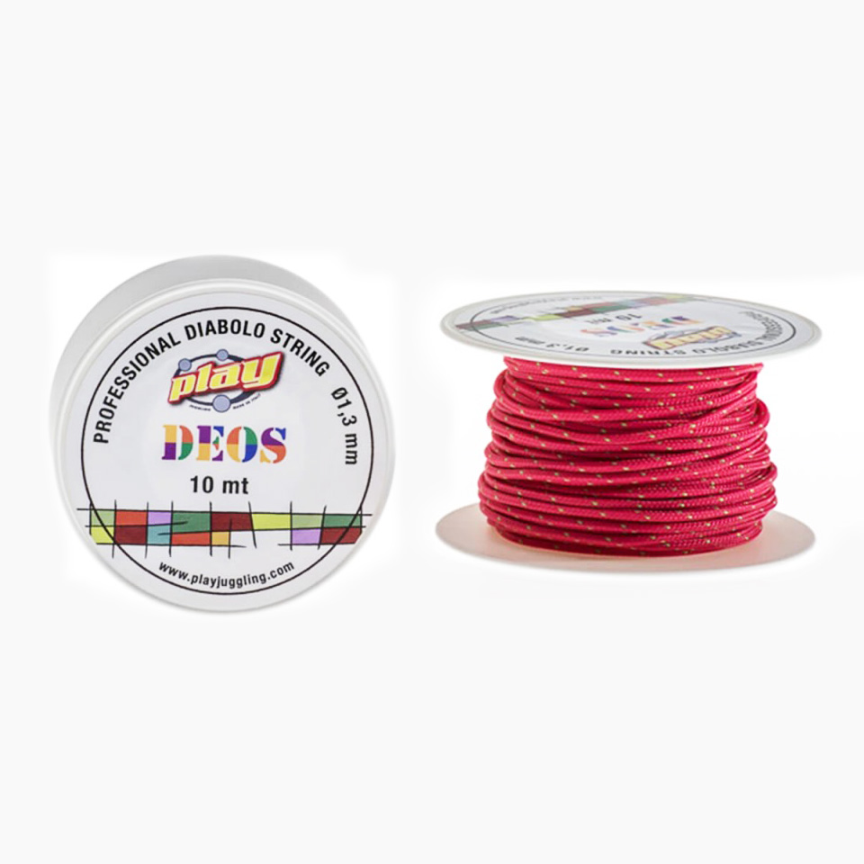 Diabolo Freizeitsport - Play Diabolo Schnur Deo Pink 001