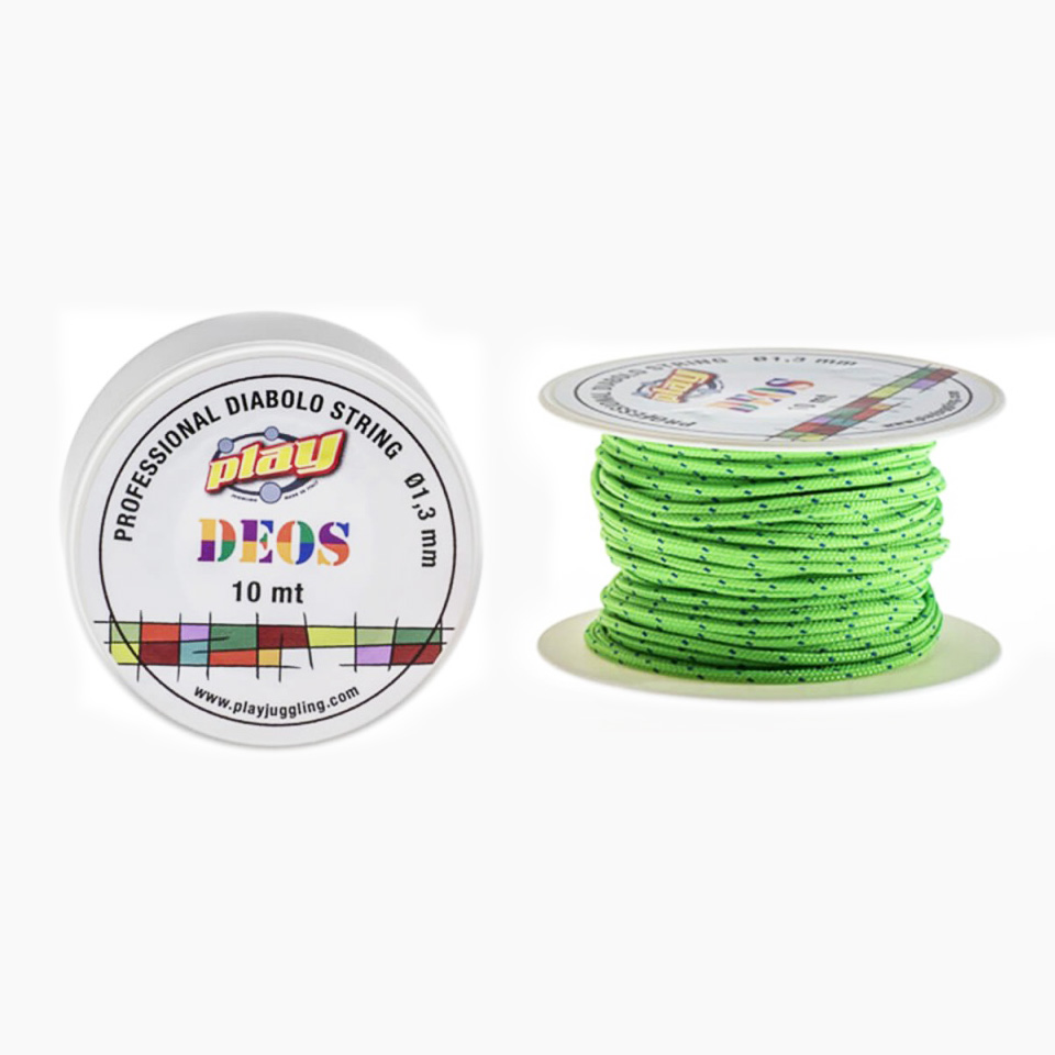 Diabolo Freizeitsport - Play Diabolo Schnur Deo Grün 001