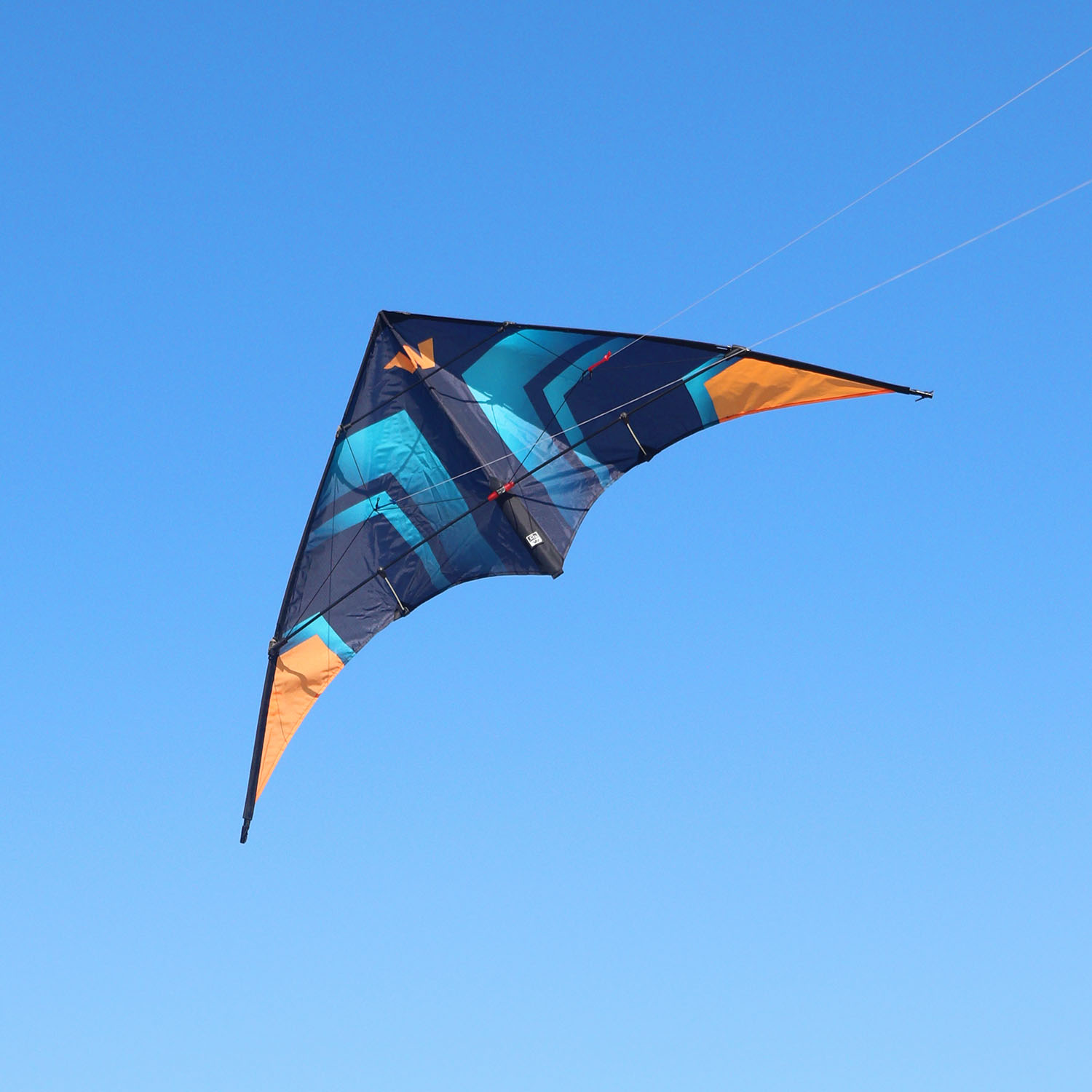 Wolkenstürmer - Lenkdrachen Fancy Türkis Flugbild Wolkenstürmer - Lenkdrachen Fancy Türkis Flugbild