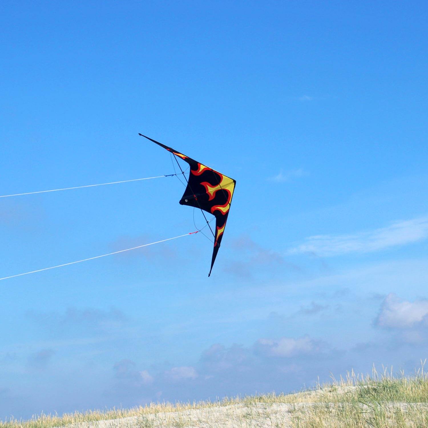 Wolkenstürmer - Lenkdrachen Flame Strand 001
