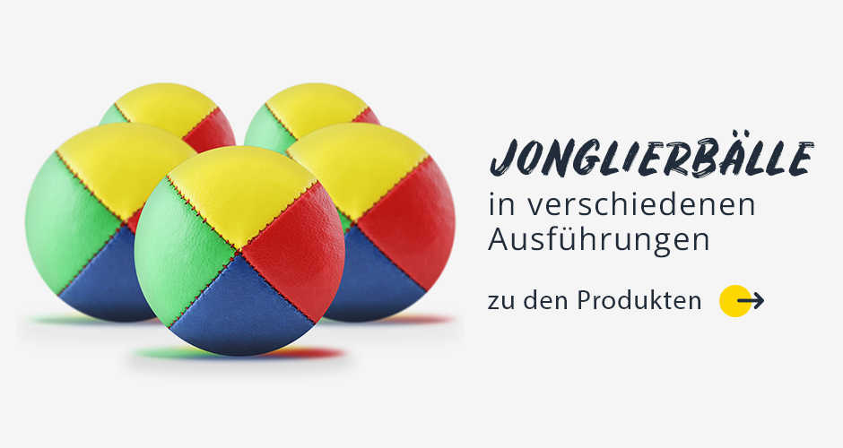 Diabolo Freizeitsport - Startseite Teaser Jonglierbälle 940x500pxl