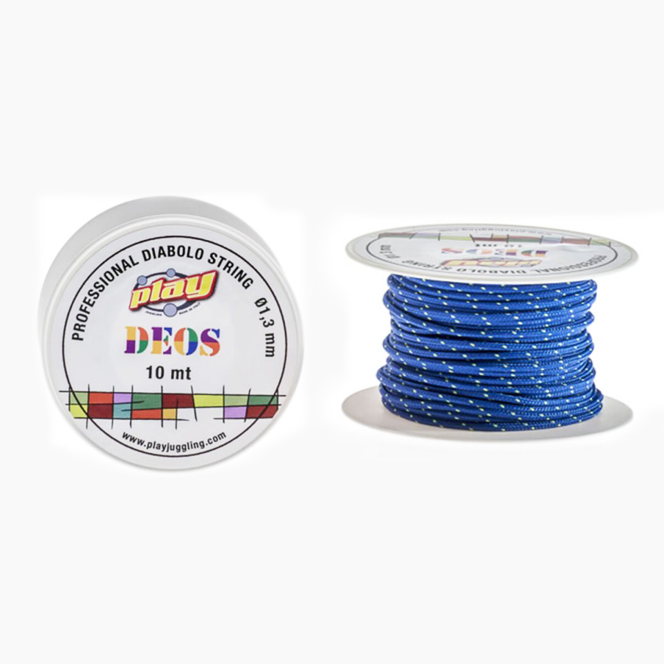 Diabolo Freizeitsport - Play Diabolo Schnur Deo Blau 001 Diabolo Freizeitsport - Play Diabolo Schnur Deo Blau 001