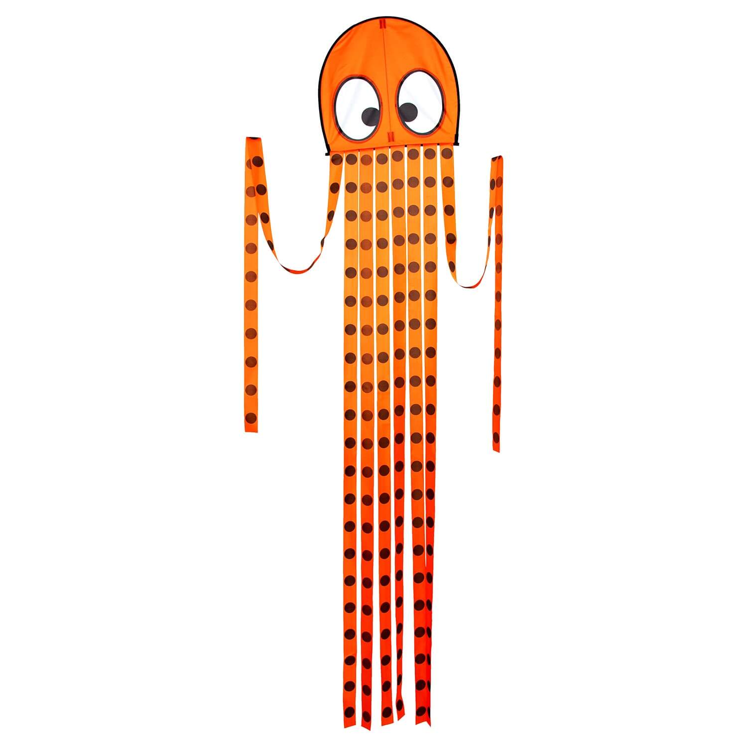 Wolkenstürmer - Kinderdrachen Olli Octopus Krake in Orange