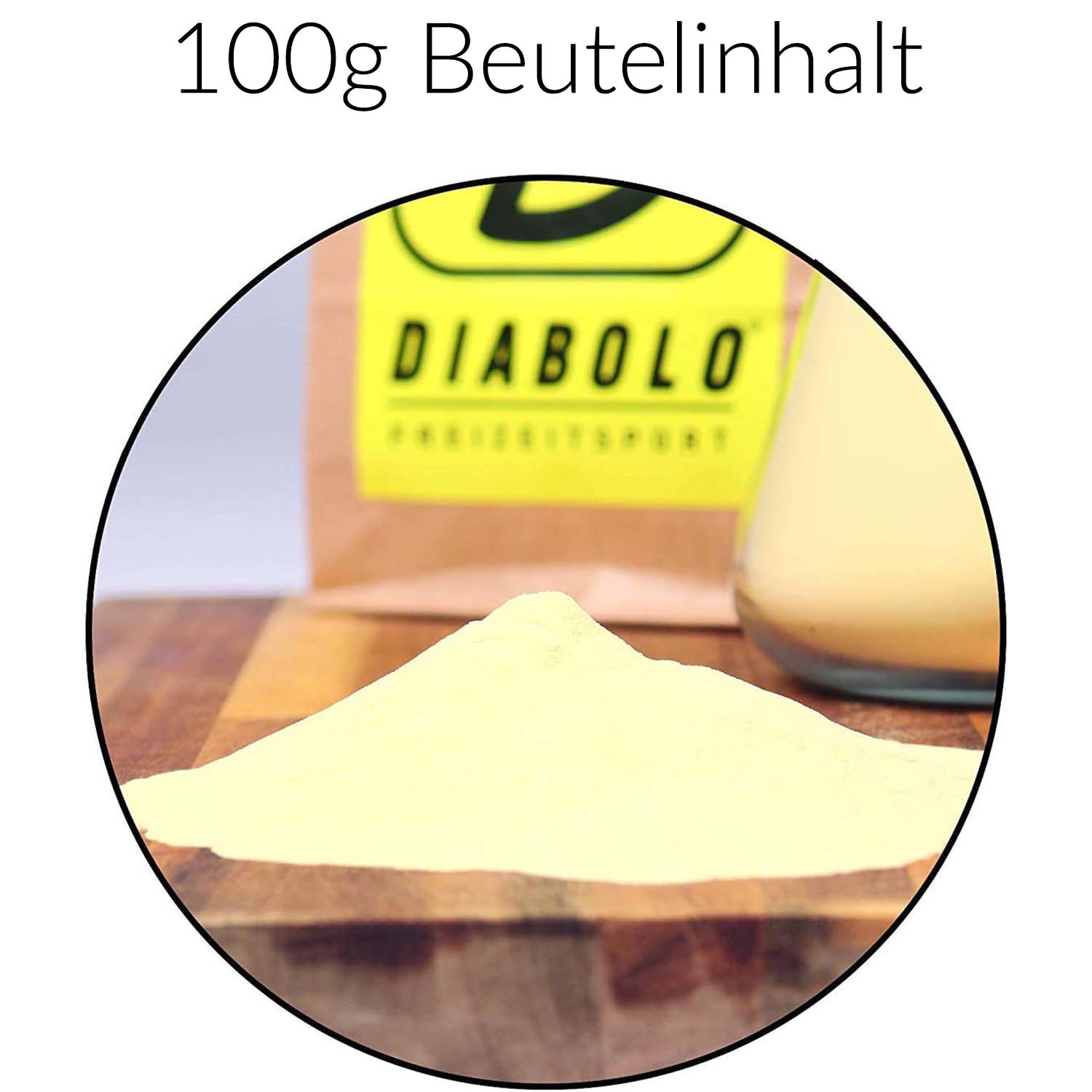 Diabolo Freizeitsport - Bärlappsporen Lycopodium Beutelinhalt 100g Gelbes Pulver