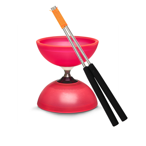 Diabolo Freizeitsport - Vision Free Diabolo Rot 001