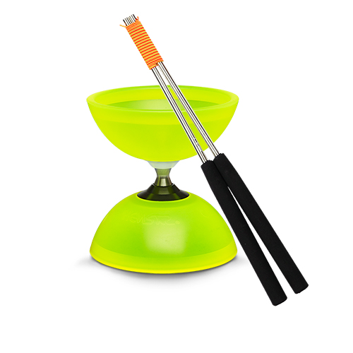 Diabolo Freizeitsport - Vision Free Diabolo Gelb 001