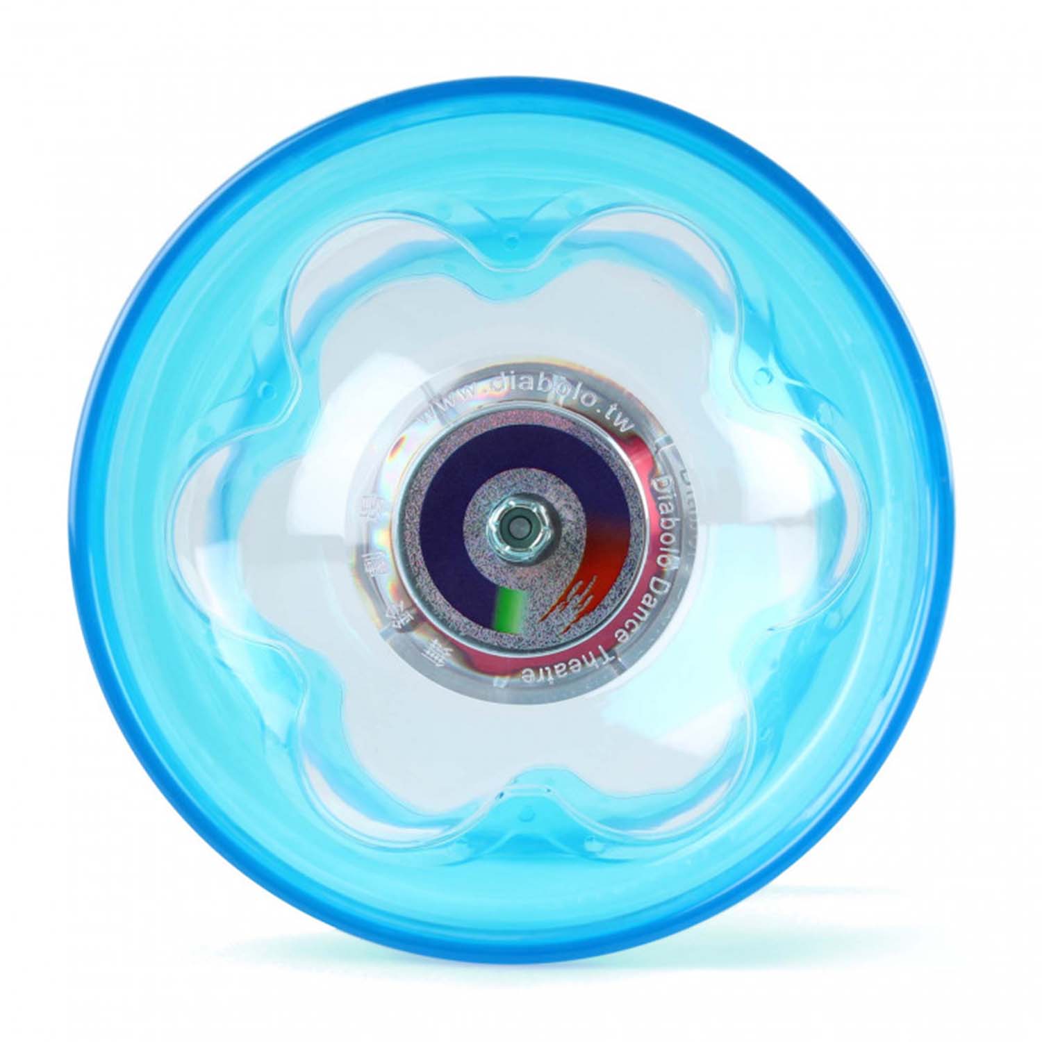 Hyperspin - Tc Clear Diabolo Kugellager Blau 003