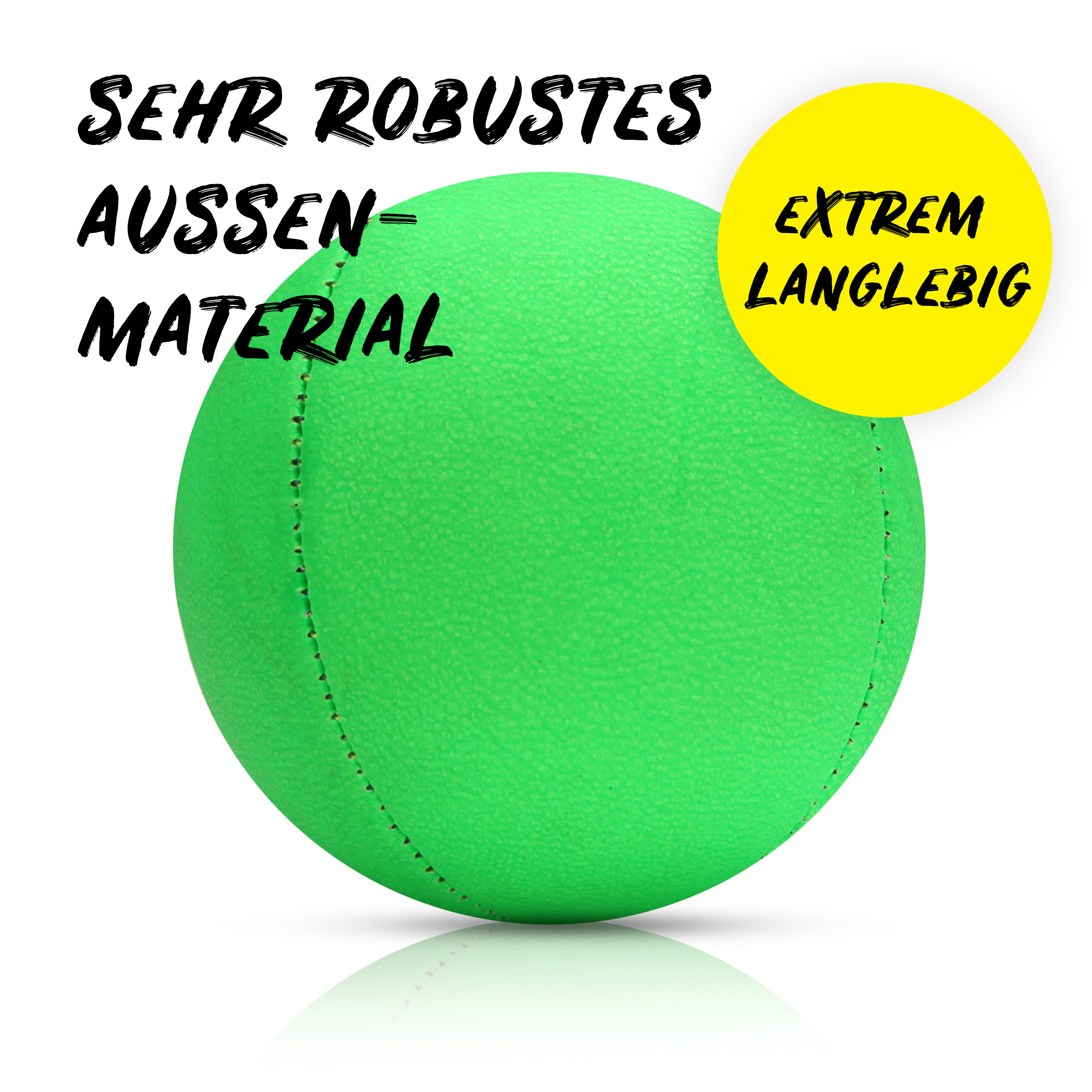 Diabolo Freizeitsport UV Ø 67mm 115g Soft - neongrün Diabolo Freizeitsport UV Ø 67mm 115g Soft - neongrün
