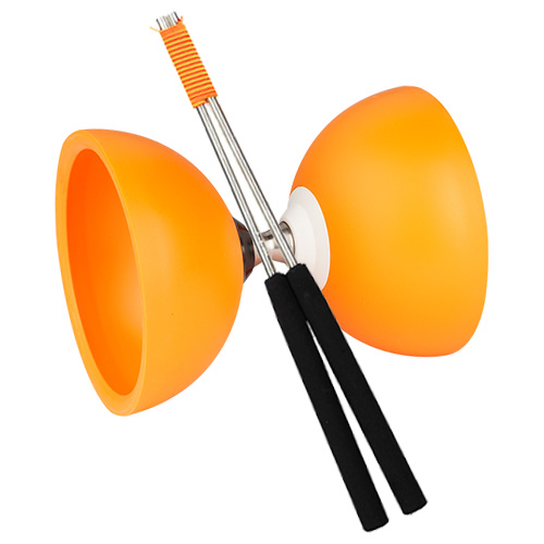 Henrys - Diabolo Jazz Free Mit Alu Handstäben Orange 001