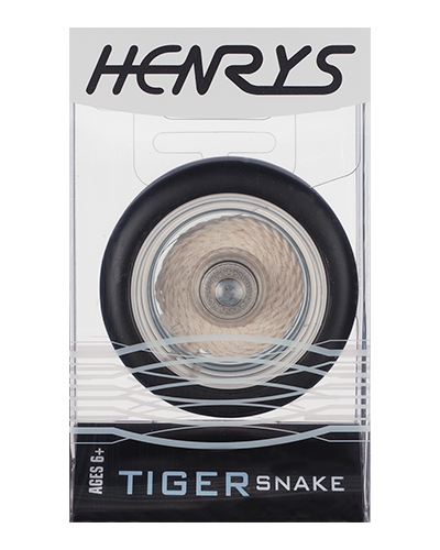 Diabolo Freizeitsport - Tiger Snake Yo Yo Schwarz Transparent 004