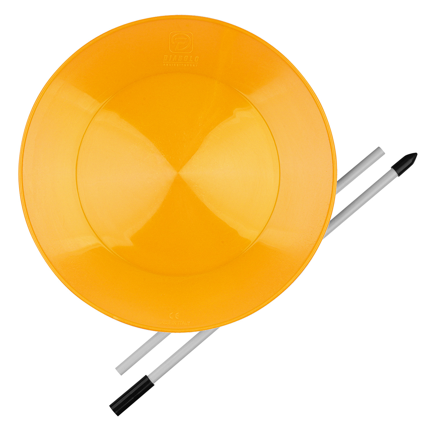 Diabolo Freizeitsport orangerJonglageteller zum Drehen online bestellen!