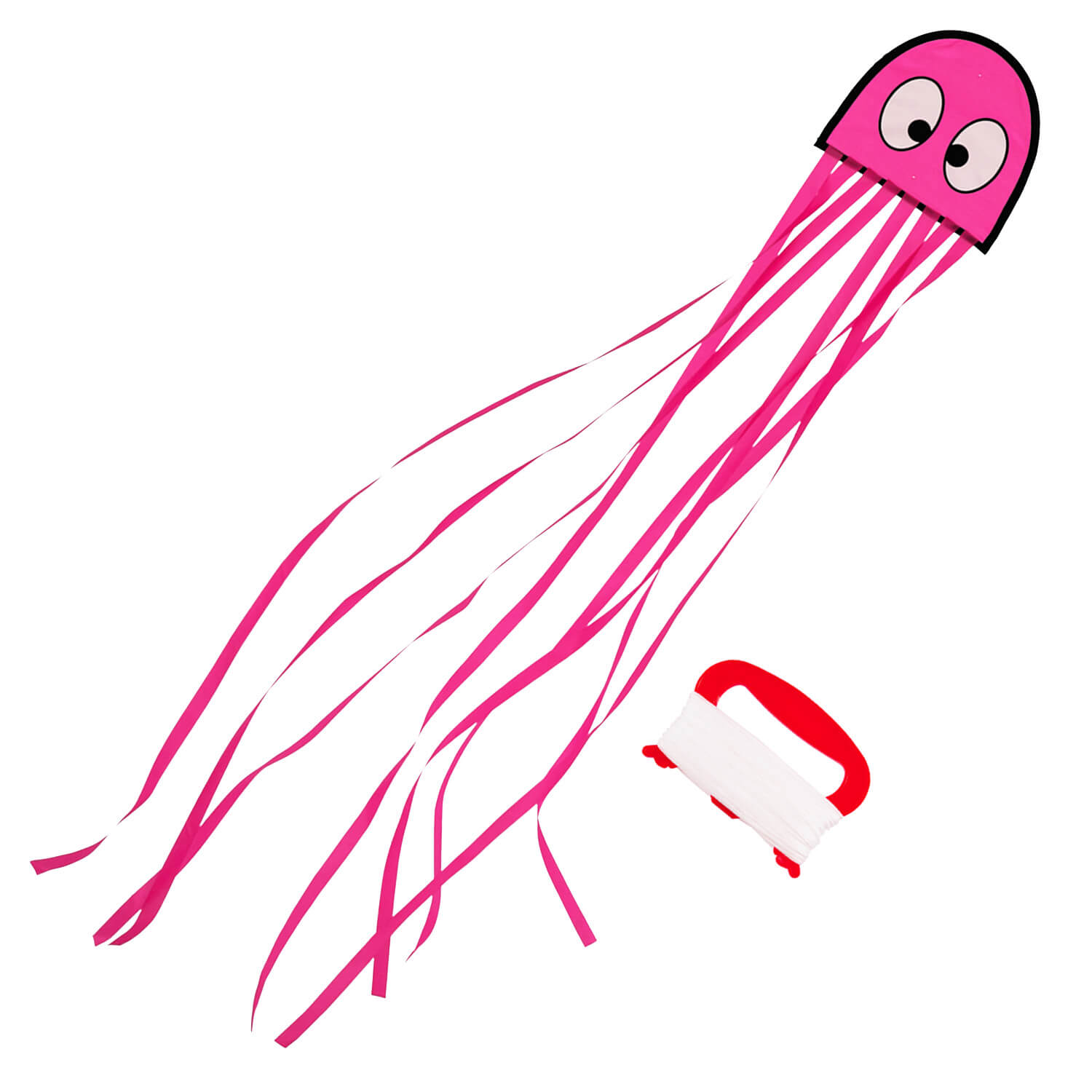 Wolkenstürmer - Kinderdrachen Mini Octopus Krake in Pink mit Zubehör Wolkenstürmer - Kinderdrachen Mini Octopus Krake in Pink mit Zubehör