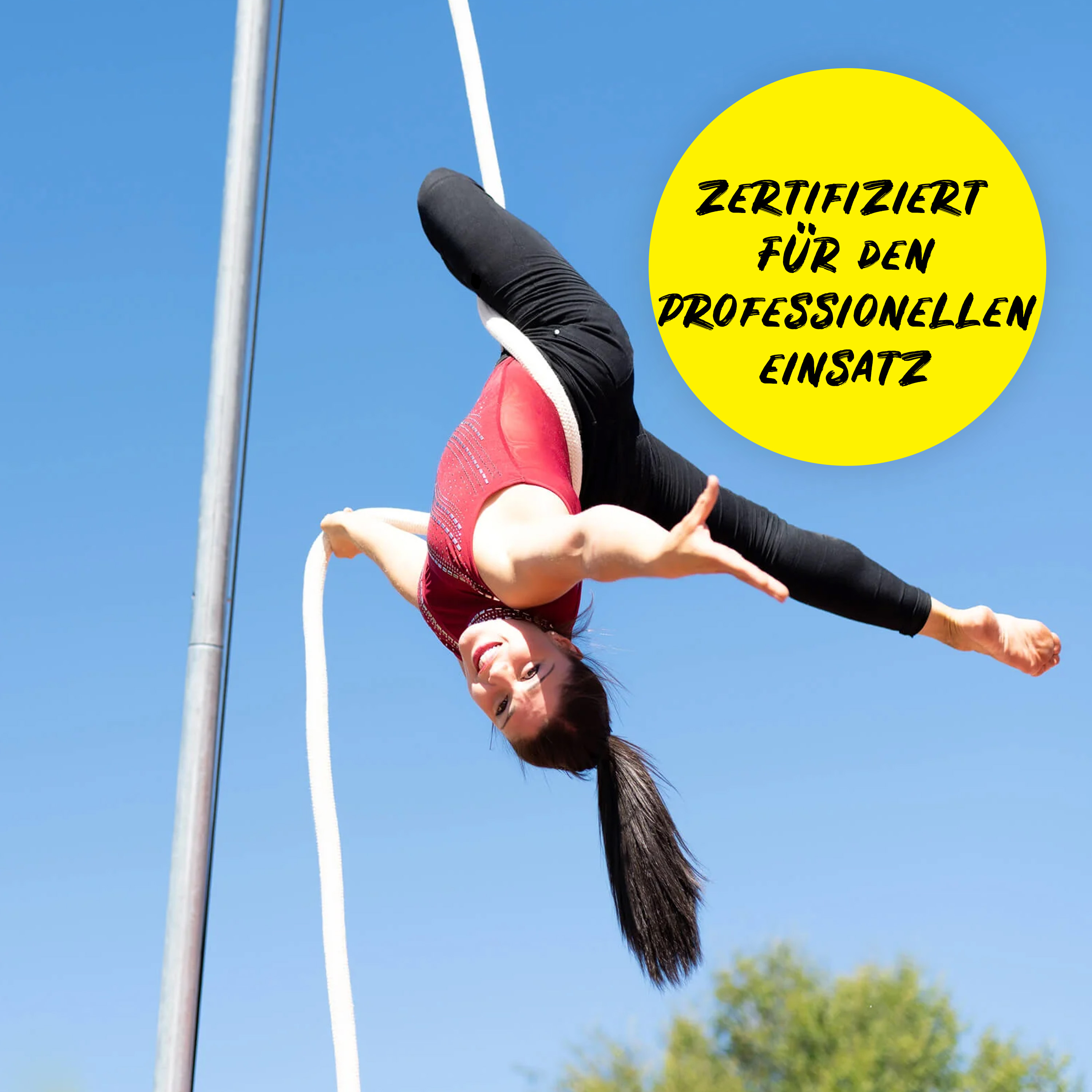 Play Aerial Hoop Seil - 7m Länge