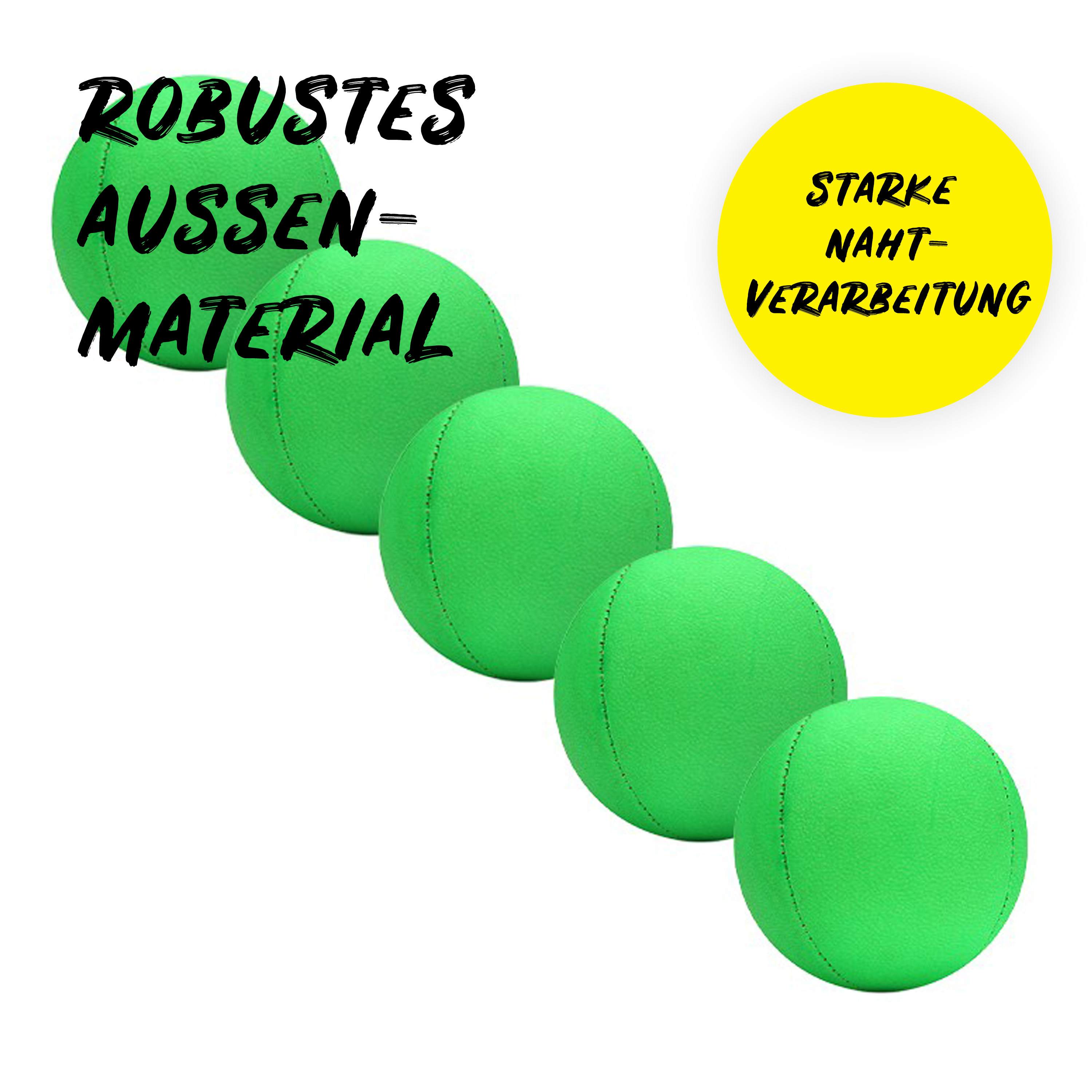 Diabolo Freizeitsport UV Ø 67mm 115g Soft - neongrün