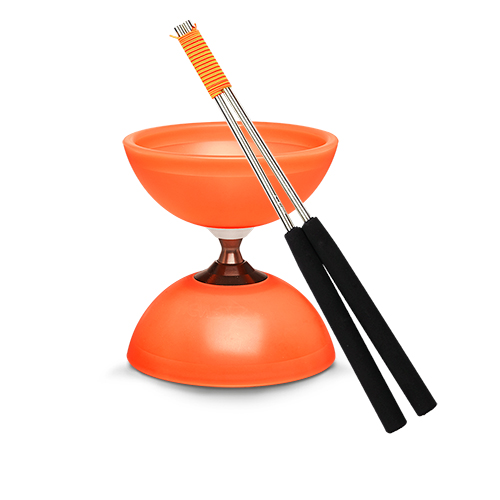 Diabolo Freizeitsport - Vision Free Diabolo Orange 001