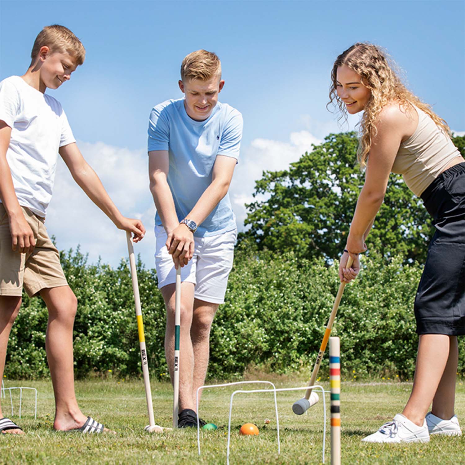 Diabolo Freizeitsport - Gruppenspiel Bex Croquet Spiel Spielbild 001