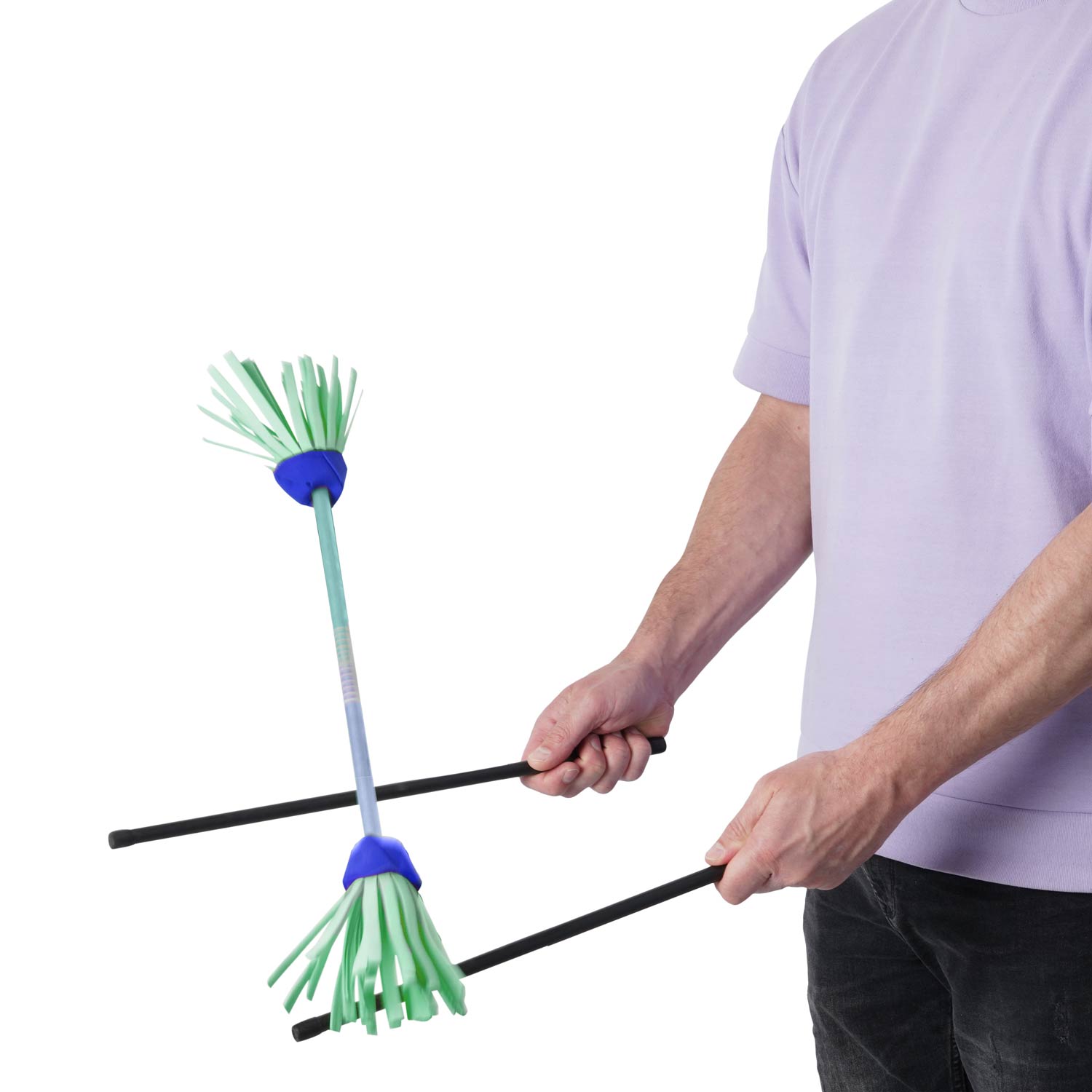 Diabolo Freizeitsport - Flower Sticks Pro Short Festival Blau Türkis