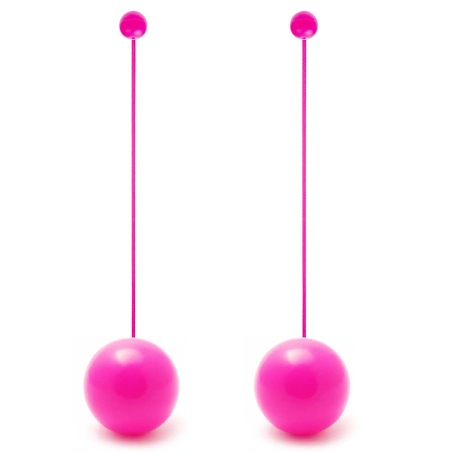 Diabolo Freizeitsport - Playjuggling Contact Poi 80mm Silikon Pink 001 Diabolo Freizeitsport - Playjuggling Contact Poi 80mm Silikon Pink 001