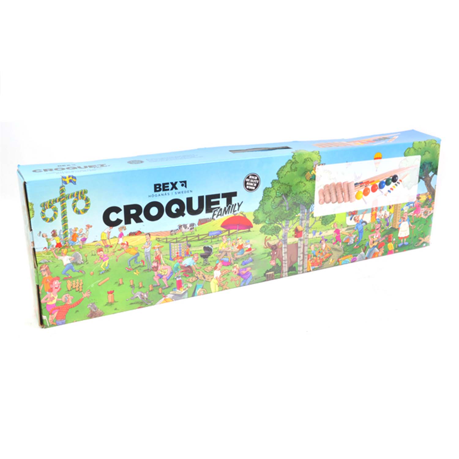 Diabolo Freizeitsport - Gruppenspiel Bex Croquet Spiel Verpackung 001