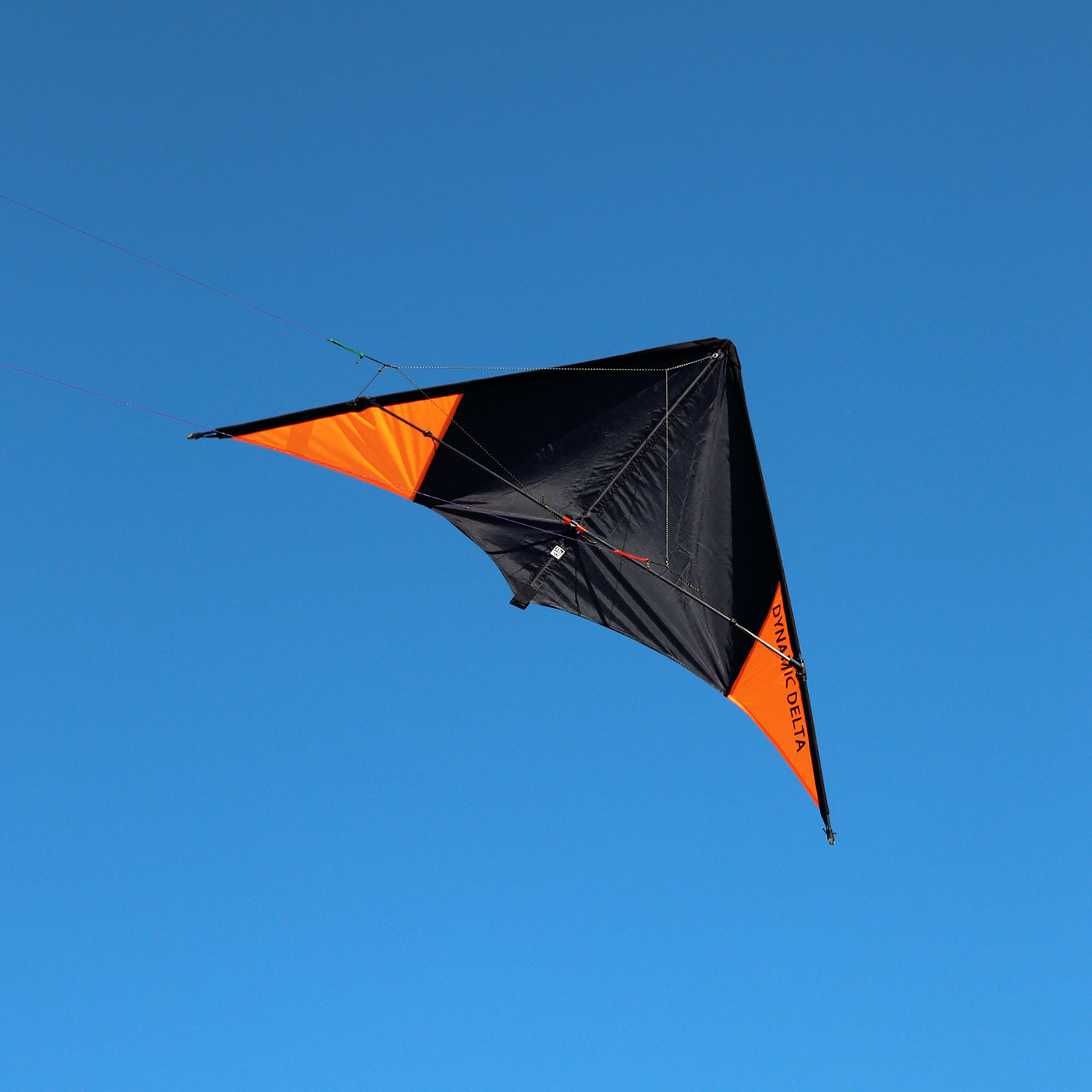 Wolkenstürmer - Lenkdrachen Dynamic Delta Neonorange Flugbild Wolkenstürmer - Lenkdrachen Dynamic Delta Neonorange Flugbild