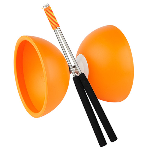 Henrys - Diabolo Circus Free Mit Handstäben Orange 001