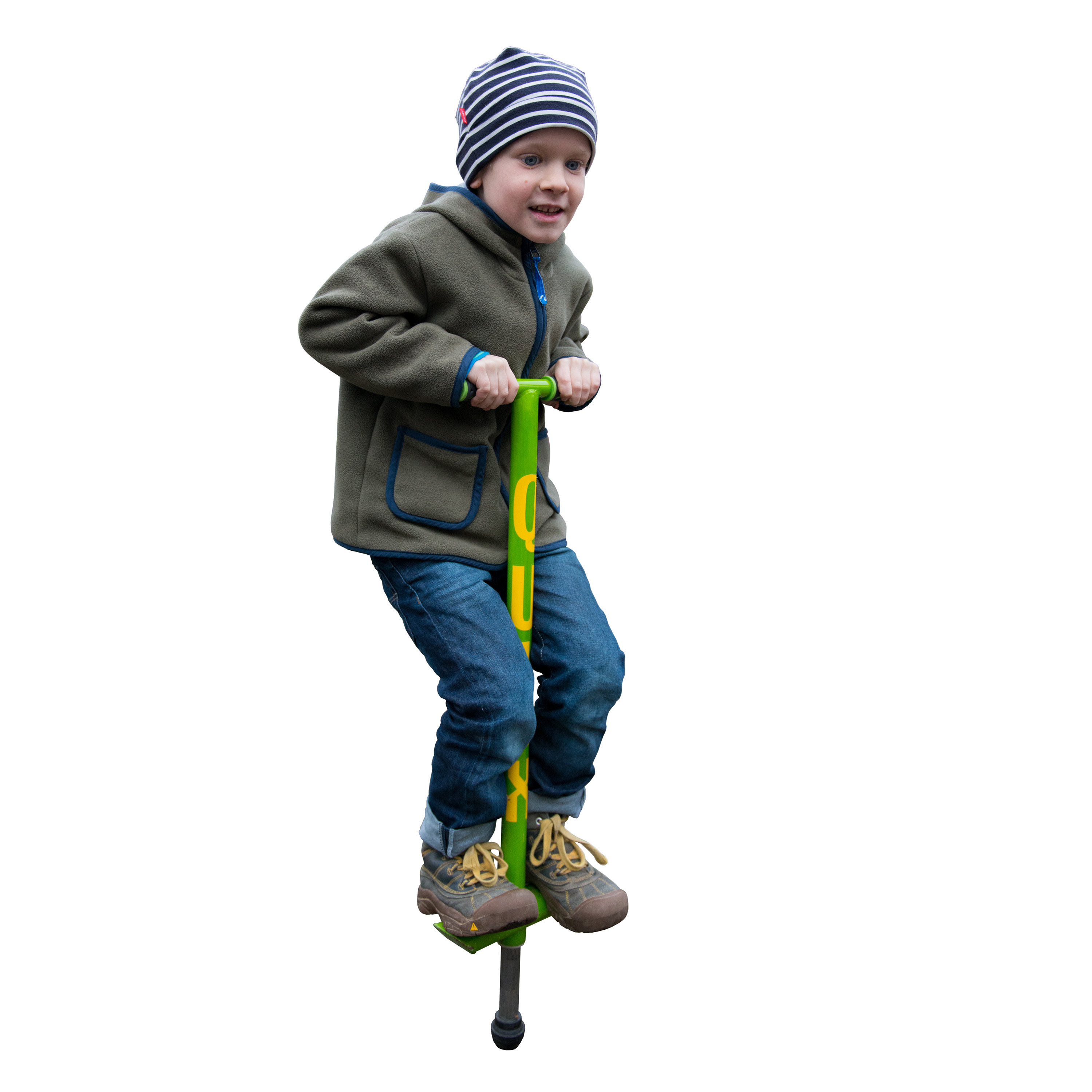 Pogo Stab von QU-AX in grün für Kinder bei Diabolo Freizeitsport online kaufen!