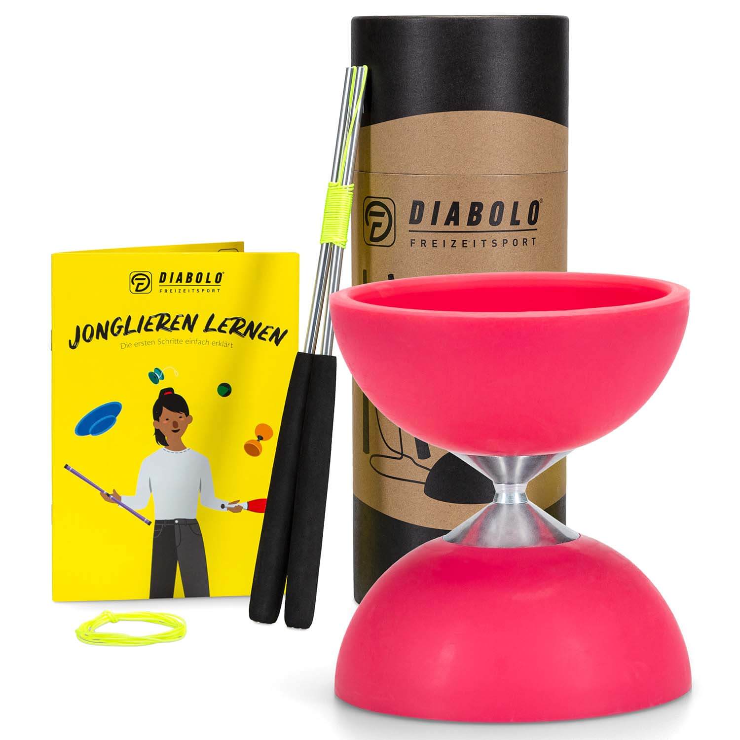 Diabolo Freizeitsport - Diabolo Set Basic Pink Diabolo Freizeitsport - Diabolo Set Basic Pink