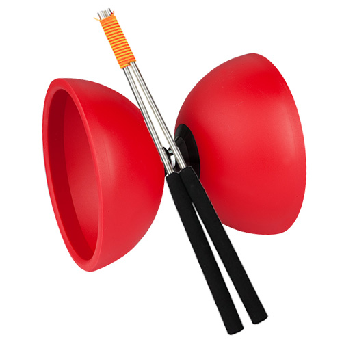 Henrys - Diabolo Circus Mit Handstäben Rot 001