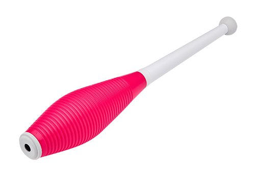 Diabolo Freizeitsport - Loop Grip Training Jonglierkeule Pink 001