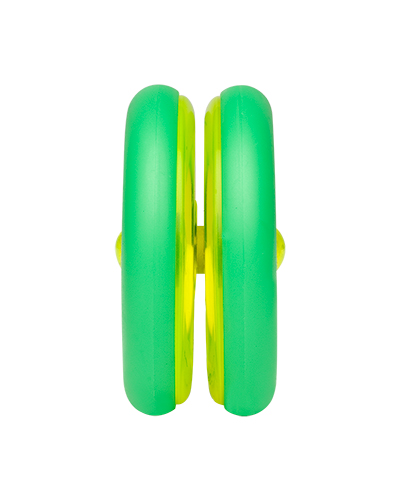 Diabolo Freizeitsport - Tiger Snake Yo Yo Grün Gelb 002
