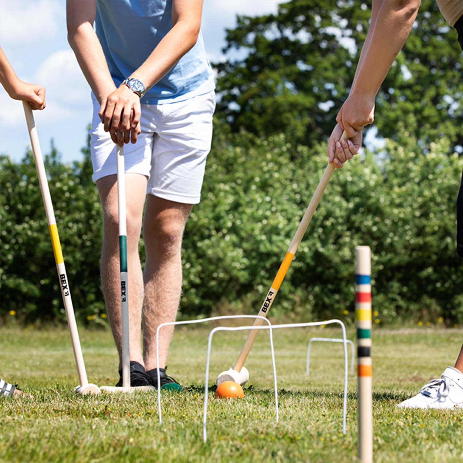 Diabolo Freizeitsport - Gruppenspiel Bex Croquet Spiel Spielbild 002